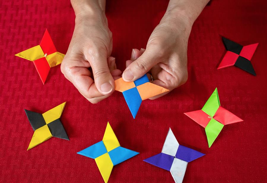 Origami Ninja Stars!