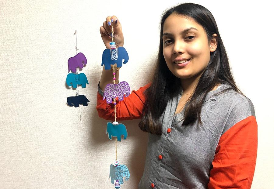 Indian Elephant Wall Hanging
