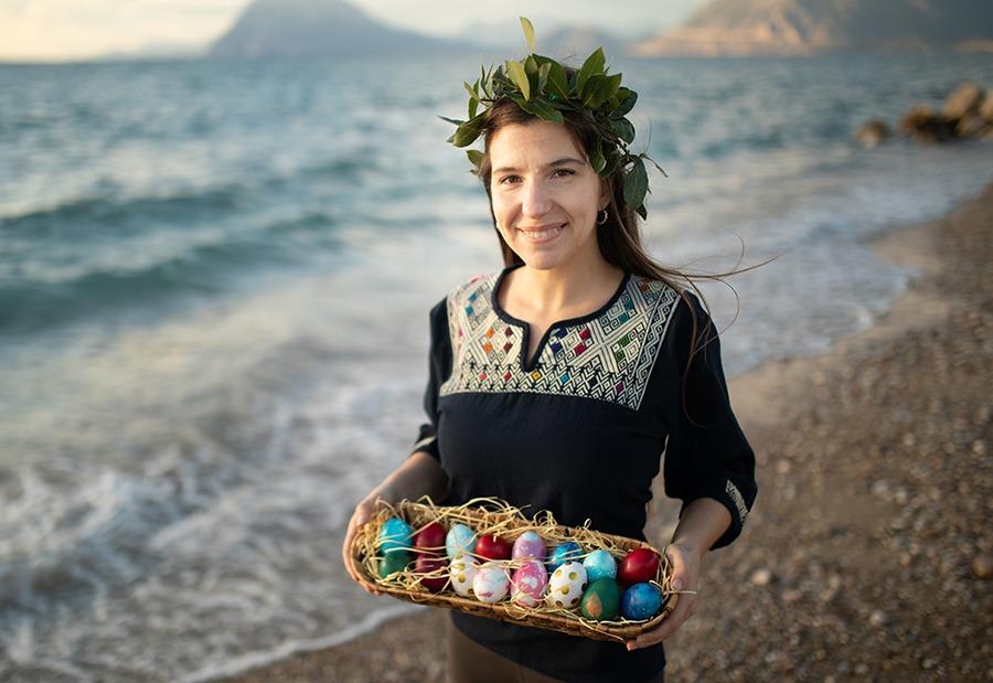 Greek Egg Painting